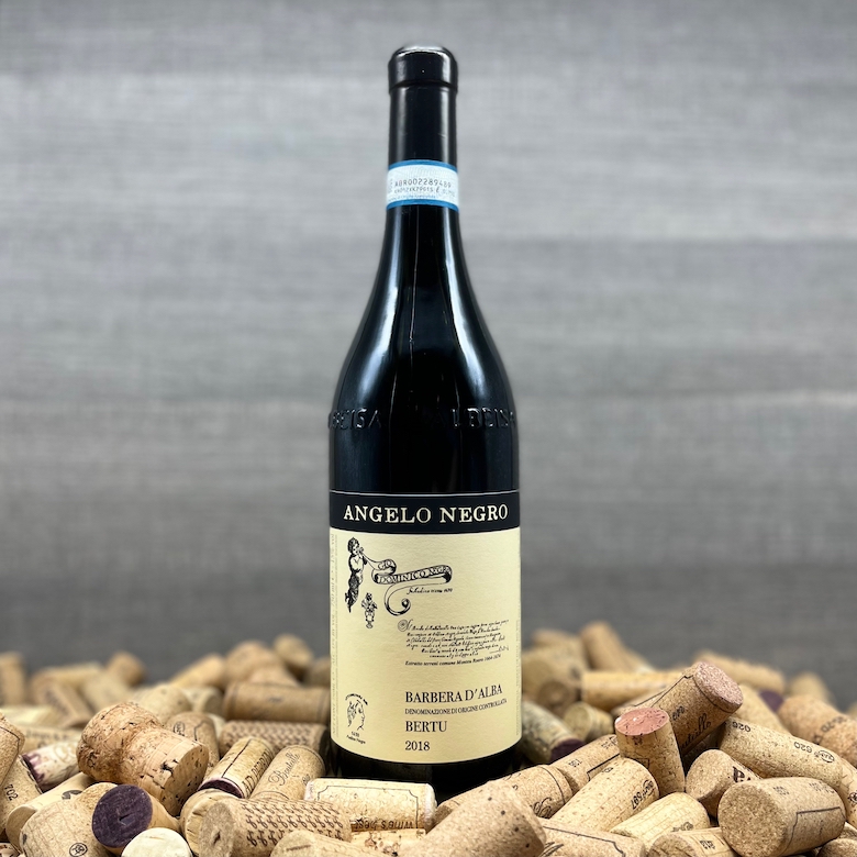 Bertu Barbera d‘Alba, Angelo Negro Piemont, Kultkellerei Top Produzent Piemont, Bester Barbera d'Alba, Wein zu Fleisch Marroni