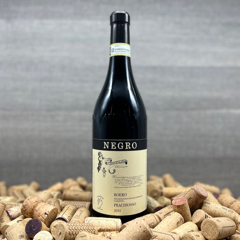 Prachiosso Roero Angelo Negro, Angelo Negro Piemont, Kultkellerei Top Produzent Piemont, Bester Nebbiolo, Wein zu Wild Pilzgerichten