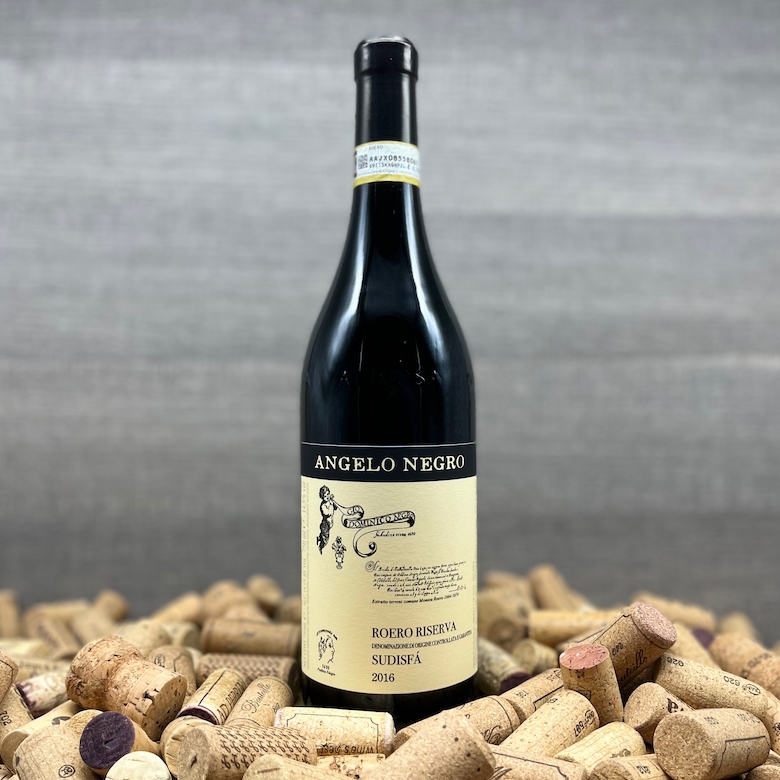 Sudisfà Roero Riserva, Angelo Negro Piemont, Kultkellerei Top Produzent Piemont, Bester Nebbiolo, Wein zu Fleisch festlich