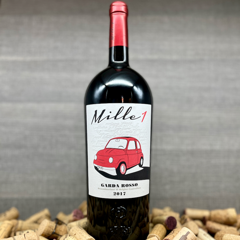 Mille 1 Jeroboam, Pratello Gardasee, Bio Wein Gardasee, Garda Rosso Rebo, Wein Grillparty tsch tsch