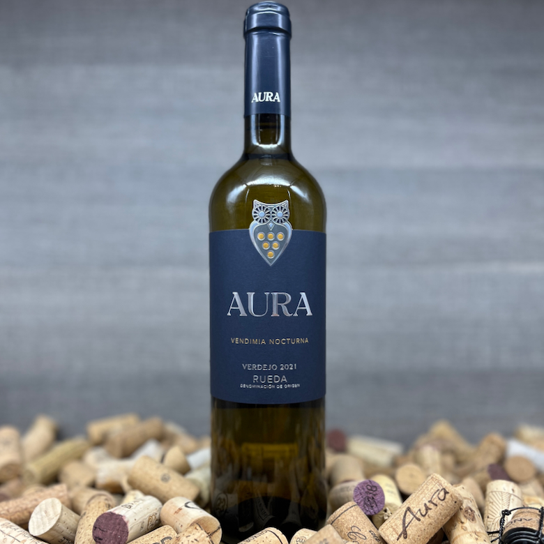 Aura Verdejo, Verdejo Rueda, Vendimia Nocturna, Traubenlese in der Nacht, Wein zu asiatischer Küche