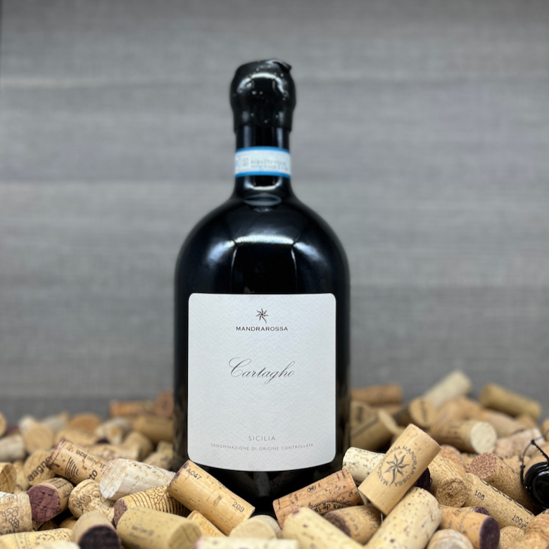 Cartagho Mandrarossa, Cantine Settesoli, Bester Nero d Avola Sizilien, Rotwein zu Ravioli, Wein VIVA Programm Label