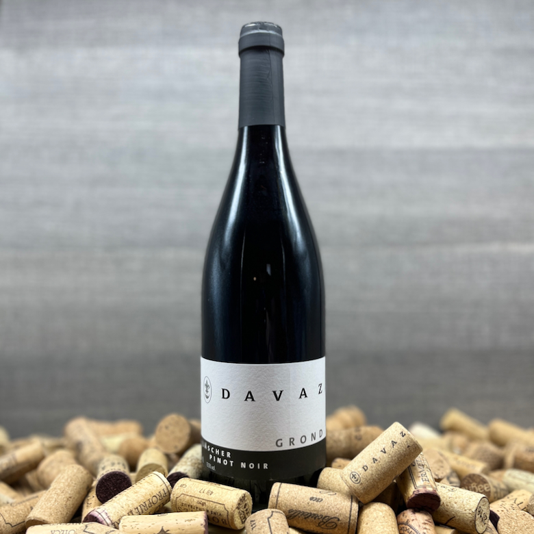 Pinot Noir Grond Davaz Weingut Davaz, Bester Pinot Noir Graubünden, Pinot Noir Fläsch, Wein zu Bündner Spezialitäten
