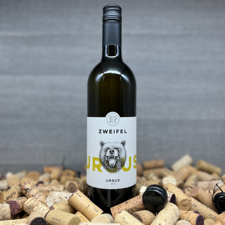 Ursus Weiss Zweifel, Zweifel Weine 1898, Bester Zürcher Weisswein, süffiger Weisswein, Cuvée Weiss