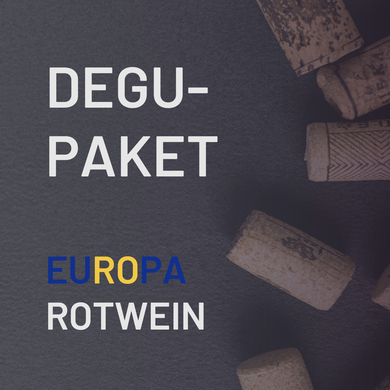Degustationspaket Rotwein Europa, Tasting Box, Degu Box, Probierpaket, Weinpaket