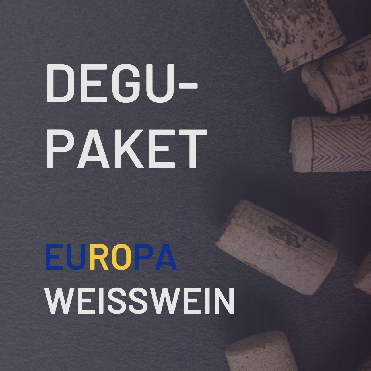 Degustationspaket Weisswein Europa, Tasting Box, Degu Box, Probierpaket, Weinpaket