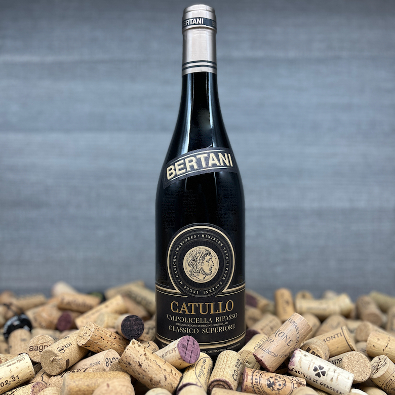 Catullo Valpolicella Ripasso, Weingut Bertani, Valpolicella Ripasso Classico Superiore, Bester Ripasso, Rotwein zweite Gährung