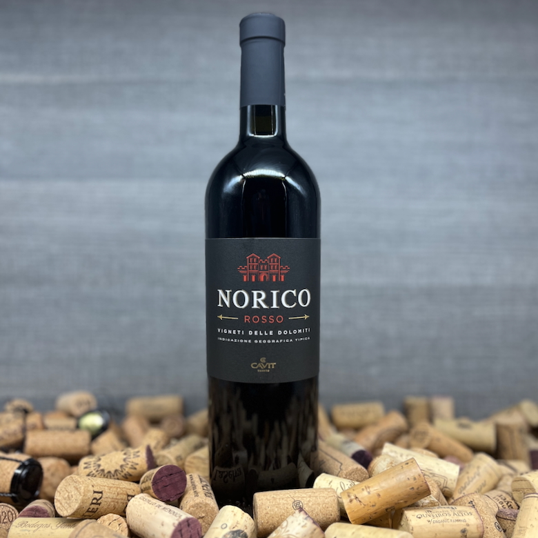 Norico Rosso, Vigneti Delle Dolomiti, Cavit Trento, Wein zu Pasta Pizza, Rotwein Italien günstig