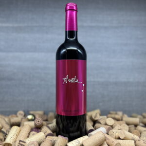 Aristu Tinto, Bodegas Aristu, Garnacha Tempranillo lieblich, Wein mit Herz, Wein Etikette Pink