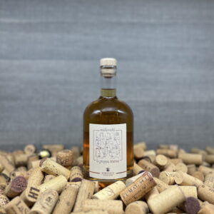 Millevolti Grappa Riserva, Fumagalli Vini, Grappa Barrique, Grappa Merlot, Grappa Geschenk schönes Etikett