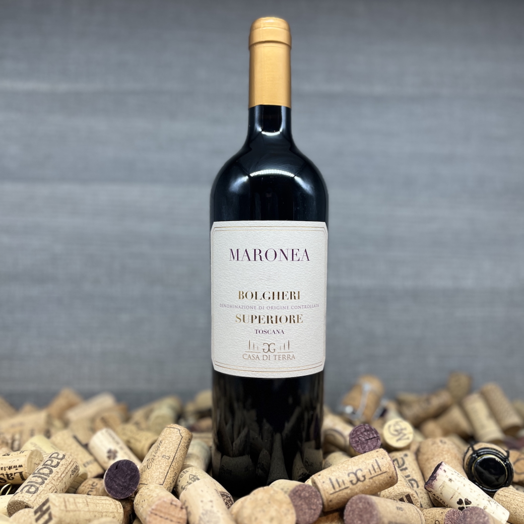 aronea Bolgheri Superiore, Casa di Terra Toscana, komplexer Bolgheri, Cabernet Sauvignon Bolgheri Toskana, Wein Weihnachten Fest