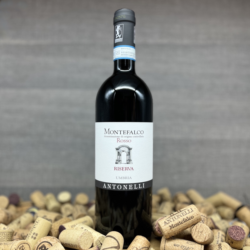 Montefalco Rosso Riserva Antonelli, Weingut Antonelli San Marco, kräftiger klassischer Rotwein Sangiovese, Bester Montefalco Riserva, Sangiovese Sagrantino Biologisch Vegan