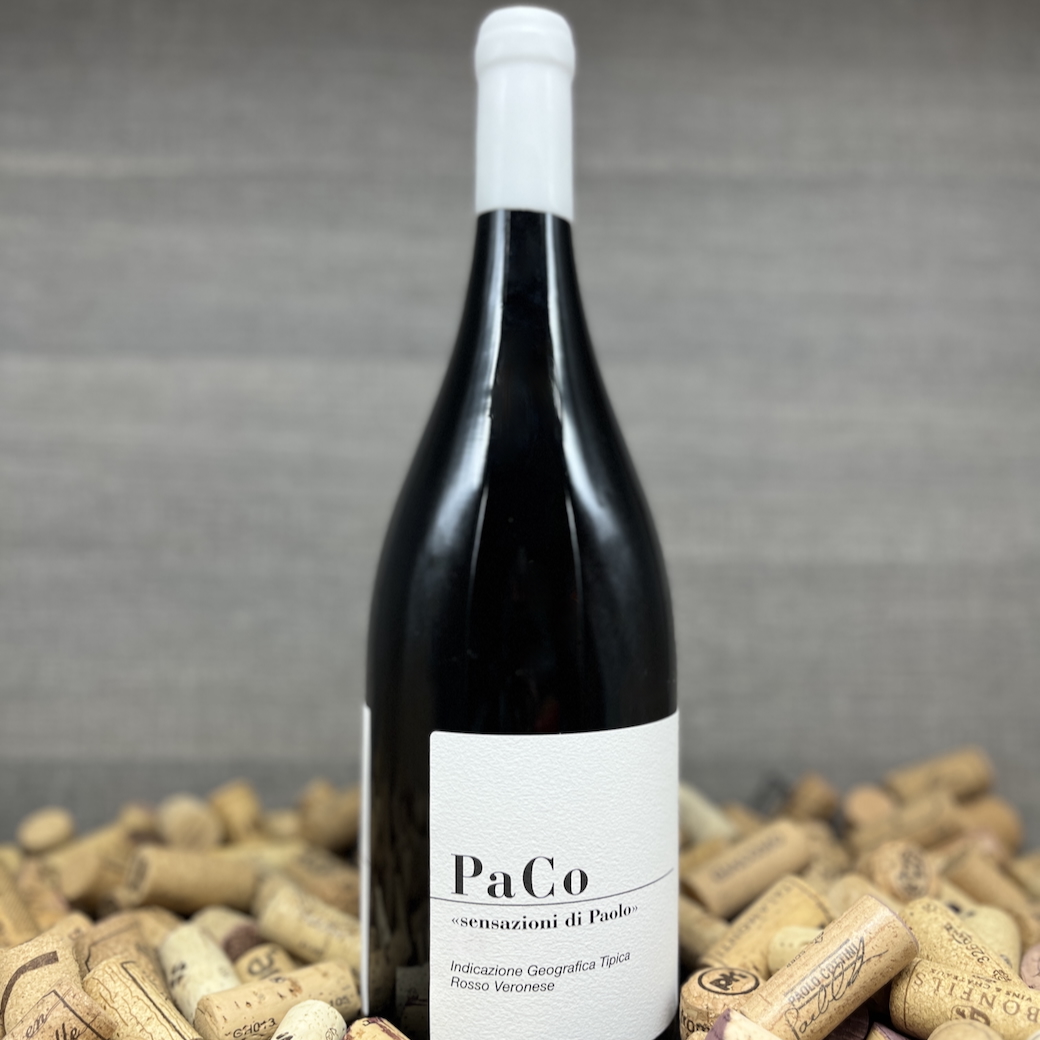 PaCo sensazioni di Paolo, Paolo Cottini, Bester Rosso Veronese, angetrocknete Trauben, Wein Appassimento