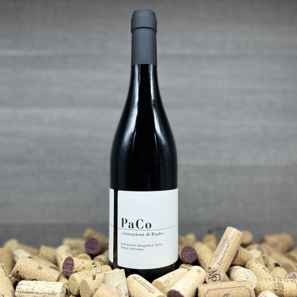 PaCo sensazioni di Paolo, Paolo Cottini, Bester Rosso Veronese, angetrocknete Trauben, Wein Appassimento