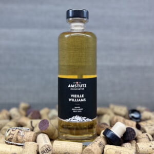 Vieille Williams Amstutz, Amstutz Manufaktur, Bester Williams Schnaps Schweiz, Brennerei des Jahres, süsslicher Williams