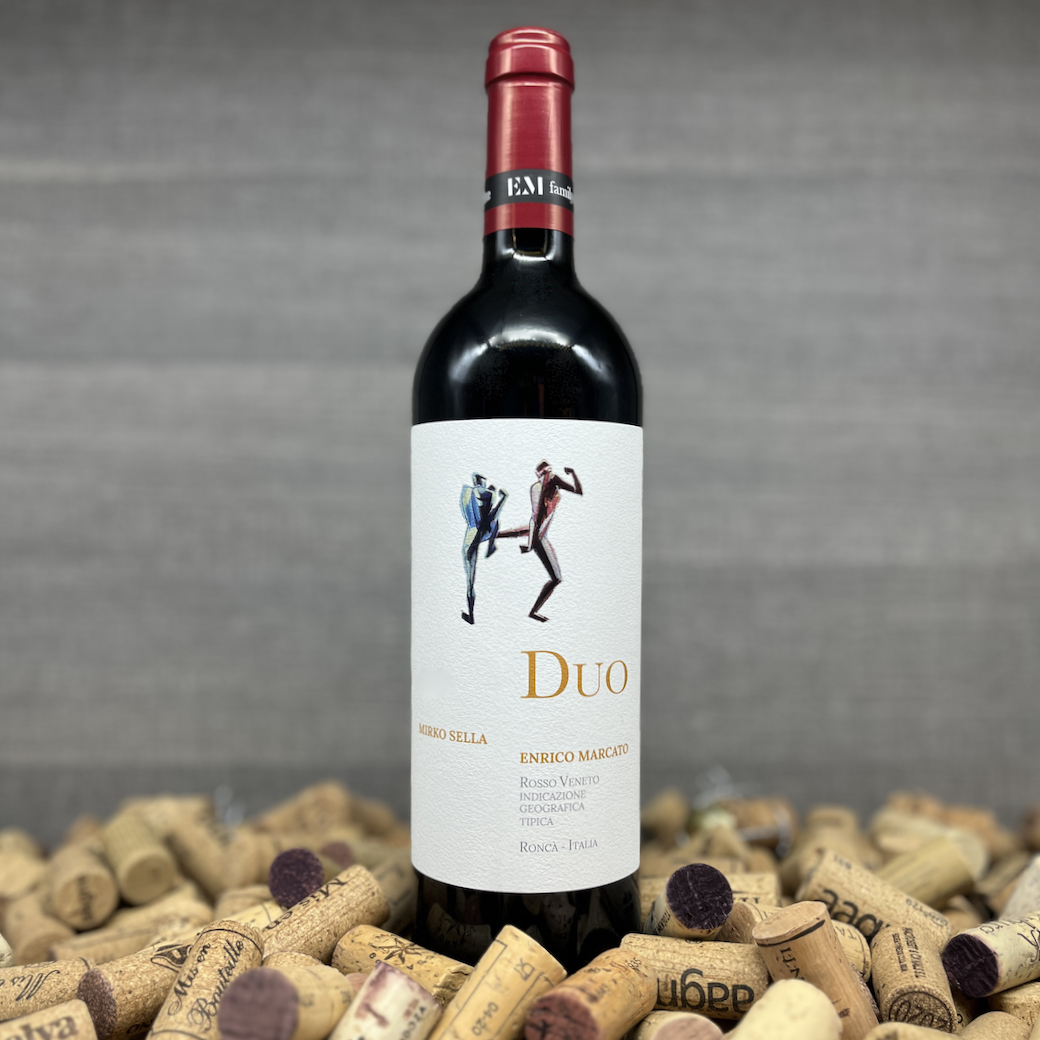 Duo Rosso Veneto, Family of Wine, Enrico Marcato Mirko Sella, Rotwein getrocknete Trauben, Corvina Cabernet Franc