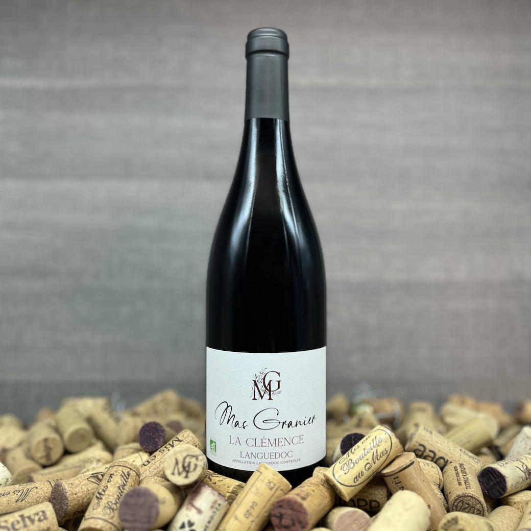 La Clémence Mas Granier Rotwein Languedoc Syrah Grenache eleganter Rotwein Rotwein Sommer Apéro