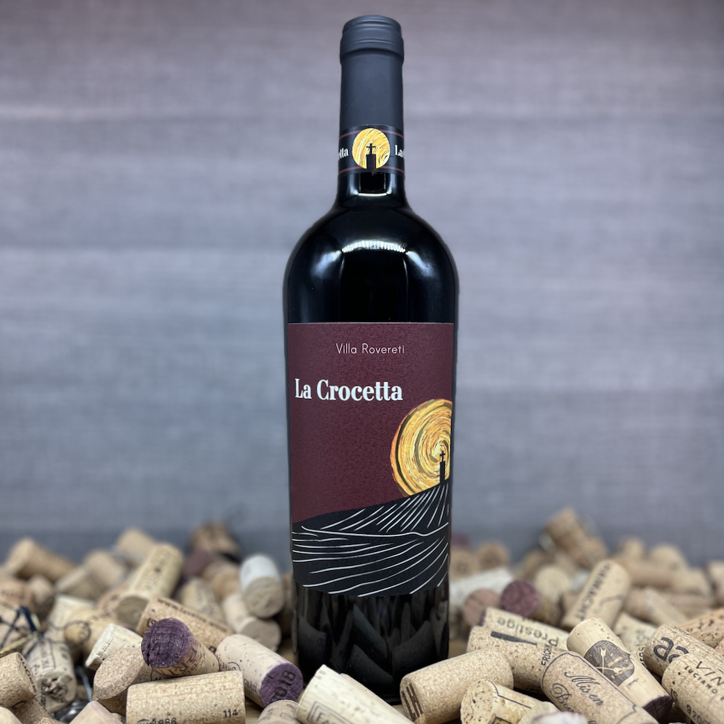 La Crocetta Rosso, Villa Rovereti, leicht süsslicher Rotwein, Rosso Veneto, Rotwein Appassimento