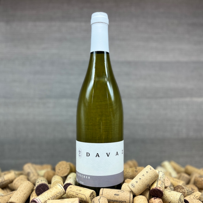 Chardonnay Davaz, Weingut Davaz, Bündner Weisswein, Chardonnay Fläsch, buttriger Chardonnay